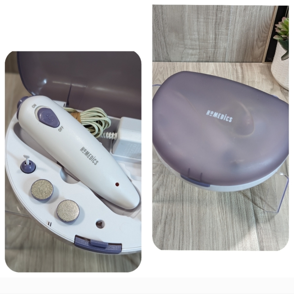 Homedics Style Spa Electric Nail Drill Filing Set LIKE A PRO
